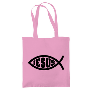 Tragetasche Ichthys fisch christliches symbol