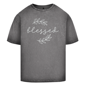 Oversize Washed T-Shirt blessed