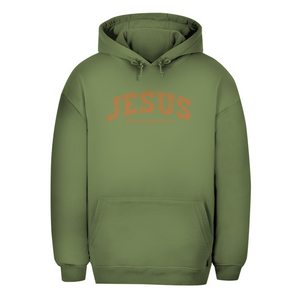Unisex Oversize Hoodie jesus the way the truth the life
