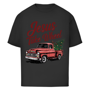 Oversize T-Shirt jesus take wheel