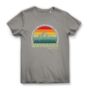 Damen Bio T-Shirt waymaker isaiah 42:16
