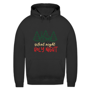 Damen Hoodie silent night holy night