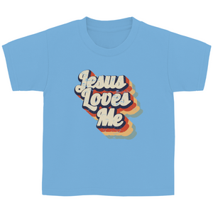 Kinder T-Shirt jesus loves me
