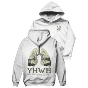 Damen Hoodie yhwh every breath speakt his name