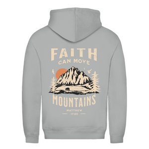 Damen Hoodie faith can move mountains matthew 17:20
