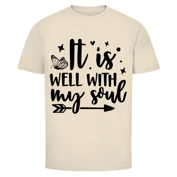 Herren T-Shirt it is well with my soul