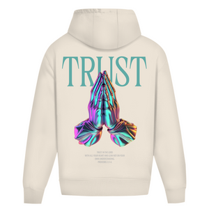 Oversize Hoodie Ohne Kordel trust in the lord proverbs 3:5-6