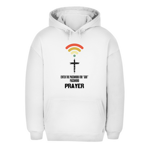 Unisex Oversize Hoodie enter the password for god