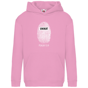 Kinder Hoodie unikat psalm 13:9