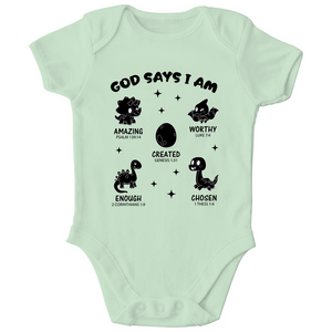 Kinder Bio Body god says i am amazing psalm 139:14