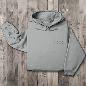 Herren Hoodie let all that you do be done in love