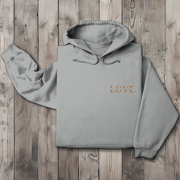 Herren Hoodie let all that you do be done in love