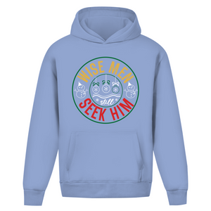 Oversize Hoodie Ohne Kordel wise men seek him