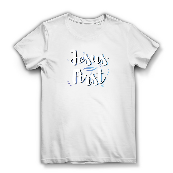 Damen Bio T-Shirt jesus first