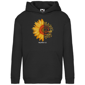 Kinder Hoodie der mich stark macht philipper 4.13