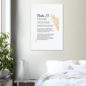 der herr ist mein hirte psalm 23 Leinwandbild