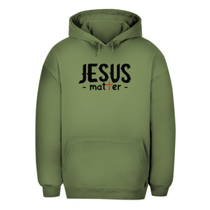 Unisex Oversize Hoodie jesus matter