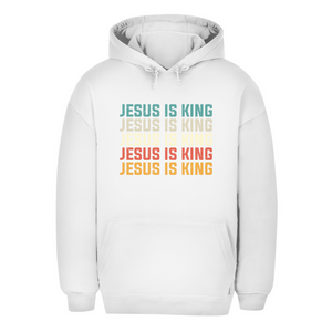 Unisex Oversize Hoodie jesus is king vintage