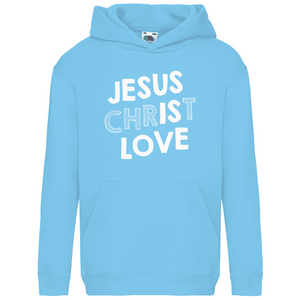 Kinder Hoodie jesus christ love