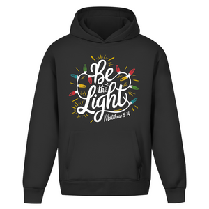 Oversize Hoodie Ohne Kordel be the light matthew 5:14