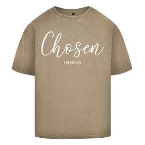 Oversize Washed T-Shirt chosen 1 peter 2:9