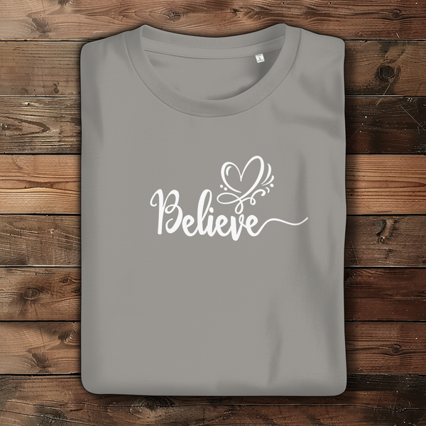 Damen Bio T-Shirt believe