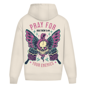 Oversize Hoodie Ohne Kordel pray for your enemies matthew 5:44