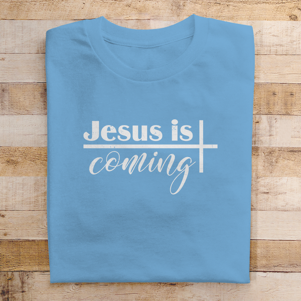 Herren T-Shirt jesus is comig