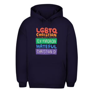 Unisex Oversize Hoodie lgbtq christian