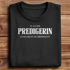 Oversize T-Shirt ja ich bin predigein