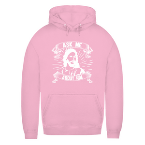 Damen Hoodie ask me about him