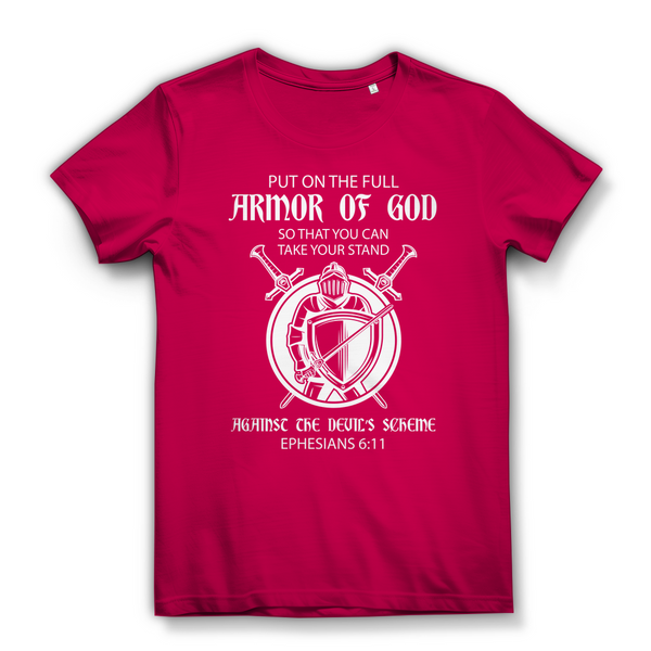 Damen Bio T-Shirt armor of god