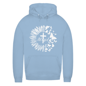 Damen Hoodie blessed