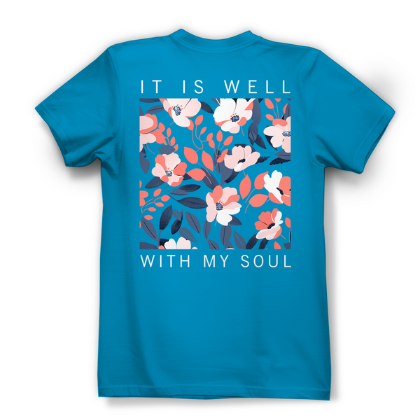 Damen Bio T-Shirt it is well with my soul