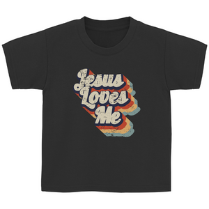 Kinder T-Shirt jesus loves me