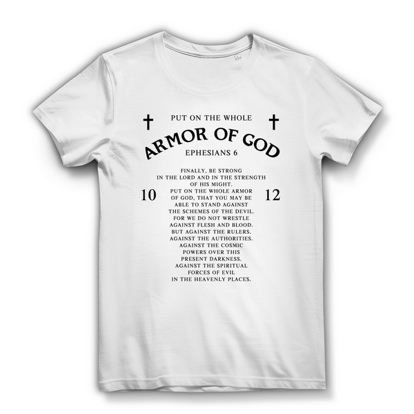 Damen Bio T-Shirt armor of god ephesians 6