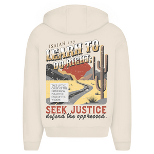 Oversize Zipper Hoodie everything beautiful ecclesiastes 3:11