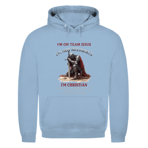 Herren Hoodie i am christian