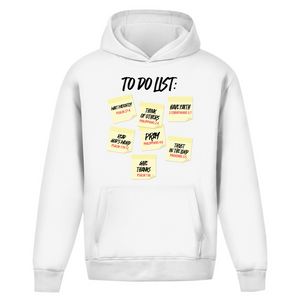 Oversize Hoodie Ohne Kordel to do list