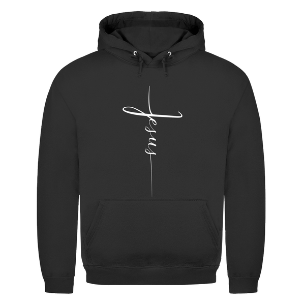 Herren Hoodie jesus kreuz