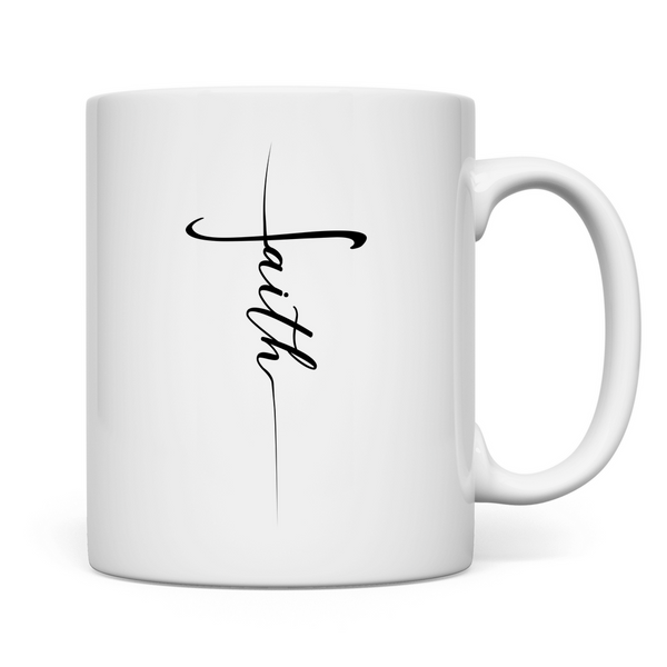 Tasse faith kreuz