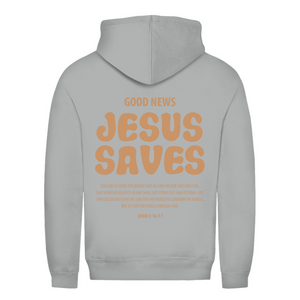 Damen Hoodie jesus saves john 3:16-17