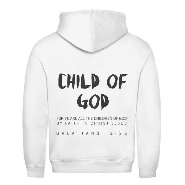 Herren Hoodie child of god galatians 3:26