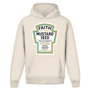 Oversize Hoodie Ohne Kordel nothing shall be impossible matthew 17:20