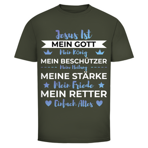 Herren T-Shirt jesus ist mein gott