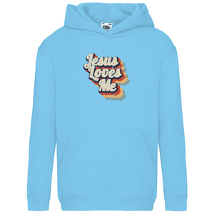 Kinder Hoodie jesus loves me