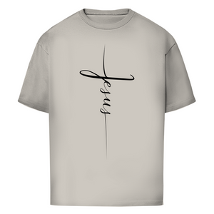 Oversize T-Shirt jesus kreuz