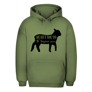 Unisex Oversize Hoodie he left the 99