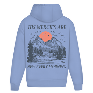Oversize Hoodie Ohne Kordel his marcies are new every morning