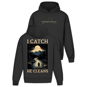 Oversize Hoodie Ohne Kordel i catch he cleans mark 1:17